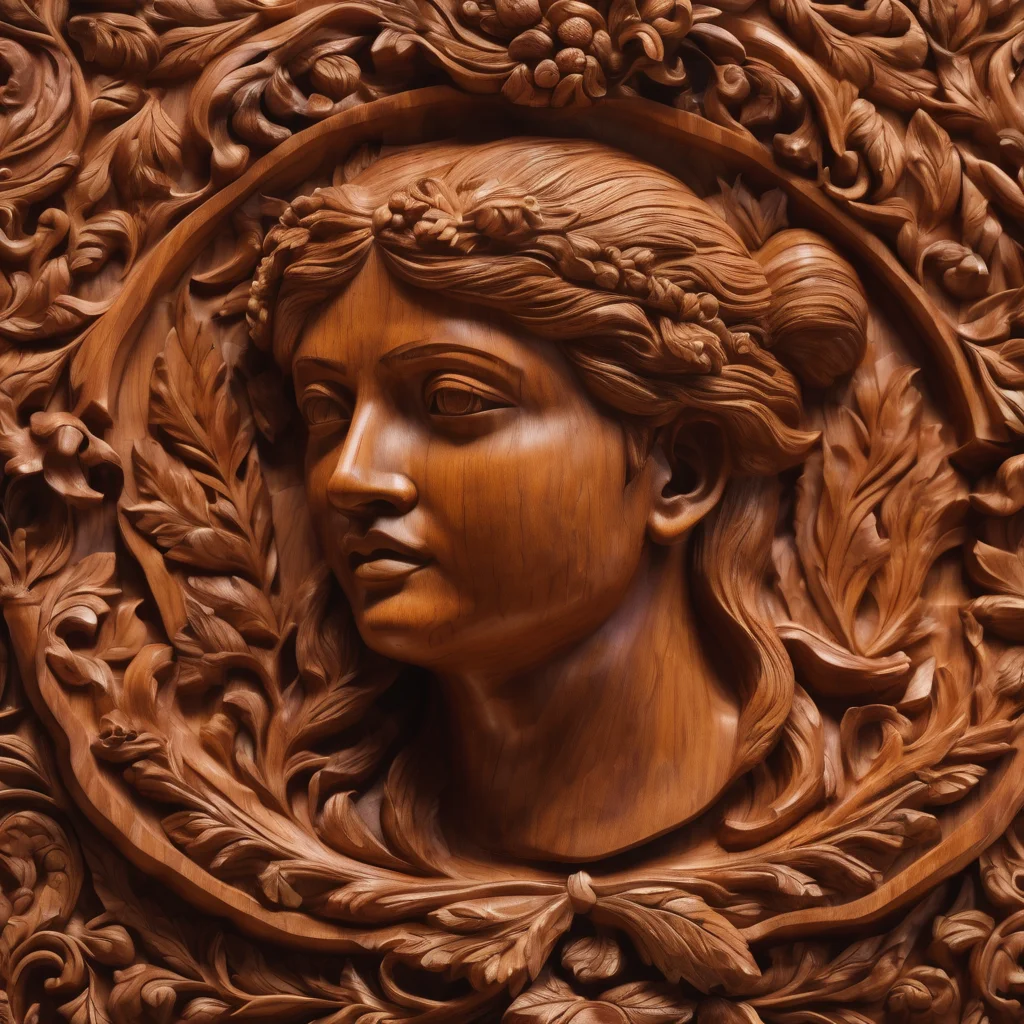Rosewood carving